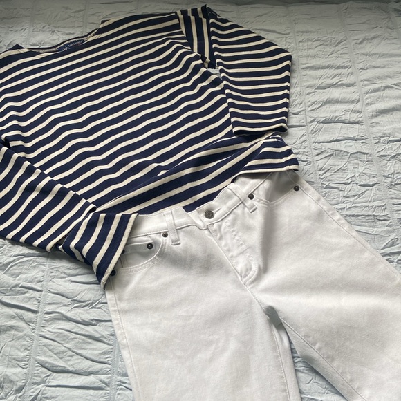 Ralph Lauren Straight Leg Denim Jeans Pants White 4 Ankle or 4P NWOT - Picture 17 of 17